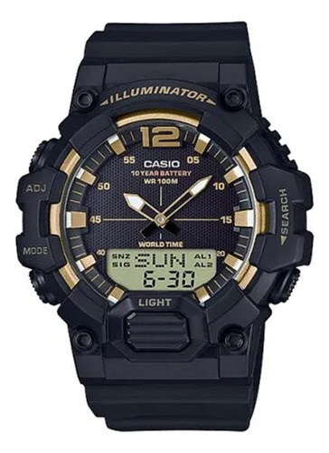 Reloj Casio Hdc 700 Dorado Memorias Alarma Sumergible 100m