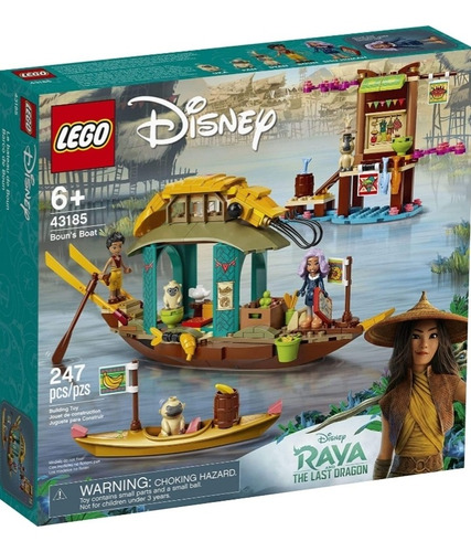 Lego Raya Y El Último Dragón 43185 Bote De Boun -boun's Boat