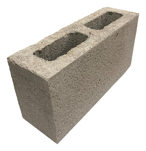 Bloque Ladrillo Liso 12x19x39