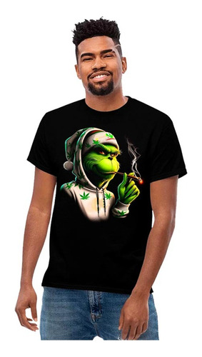 Playera Grinch Navidad Diseño 1166 Playera Beloma