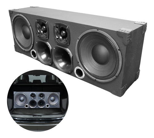 Caixa De Som Automotivo 600w Woofer 10 Musicway