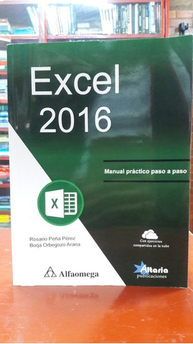 Libro Excel 2016 - Rosario Peña Perez