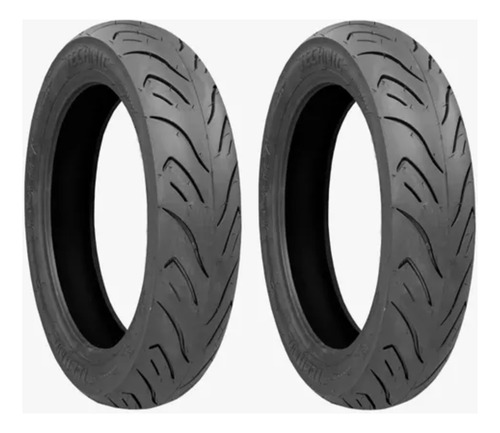 Par Pneu 100/90-14 + 110/80-14 S/c Technic