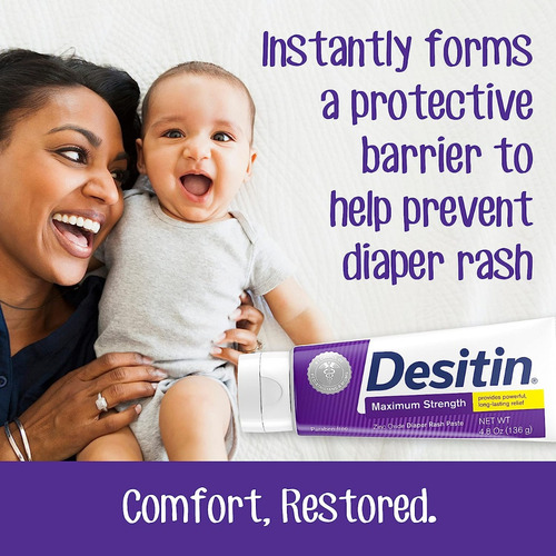 Desitin Crema Para Rozadura De Pañal Para Bebe 136g