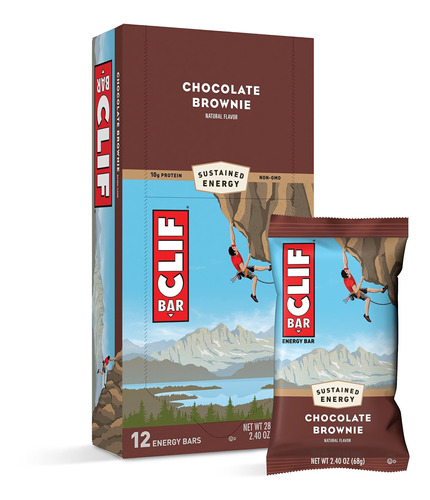 Clif Bars Barras Energticas Con Sabor A Brownie De Chocolate