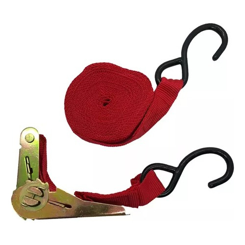 Linga Crique 2tn Sujeción Amarre Con Criquet 4.5mts Dinamic Color Rojo