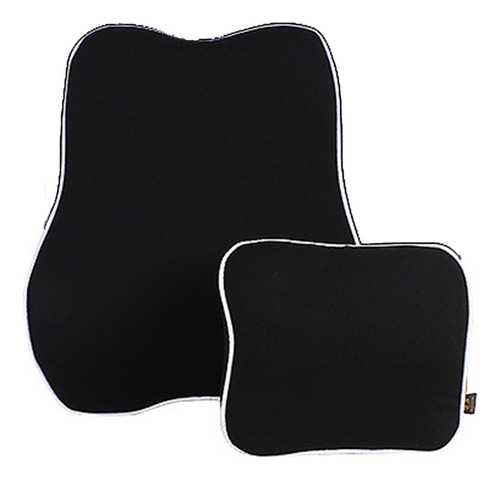 Salm 2 Unids/set Almohada Apoyo Lumbar Cojín For Coche