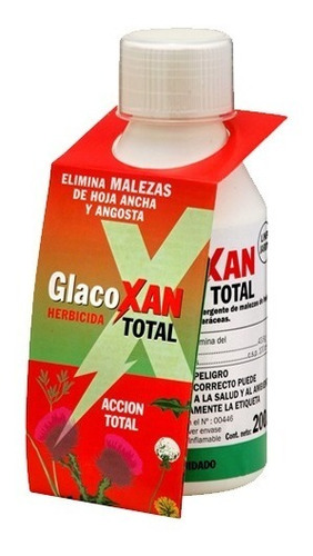 Herbicida Total Anti Maleza Glacoxan 100cc 