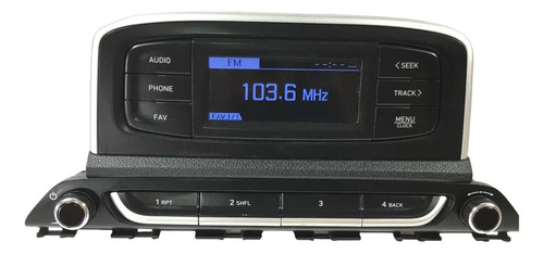 Radio Som Bluetooth Hyundai Hb20 96150r1050 Rn177