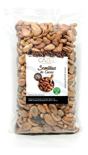 Semilla De Cacao Lavado Natural Oaxaca 1kg + Envío Gratis