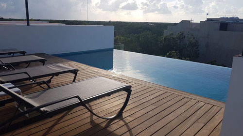 Departamento En Venta Con Rooftop Privado En Quinto Sol Aldea Zama, Tulum.