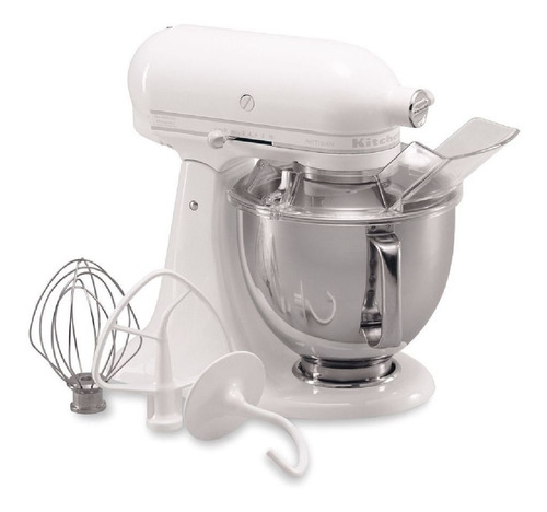 Batidora Kitchenaid 4,8 Lts Blanca Rksm150psrwh Color White Frecuencia 50 Hz x 60 Hz