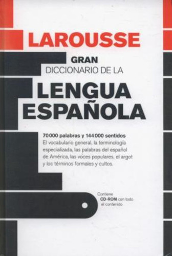 Larousse Gran Diccionario De La Lengua Española / 2 Ed. Pd /