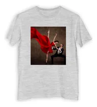 Comprar Remera Niño Baile Salsa Pareja Bailando Ballet Dance
