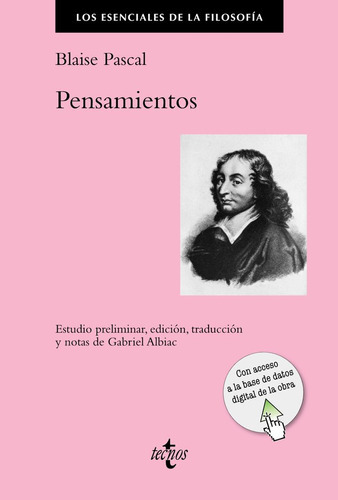 Pensamientos, De Pascal, Blaise. Editorial Tecnos, Tapa Blanda En Español