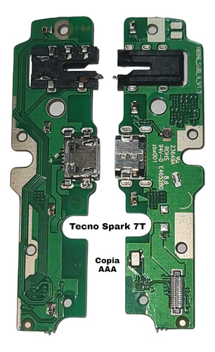 Flex Placa Pin De Carga Micrófono Para Tecno Spark 7t 