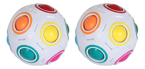 2pcs Magic Ball Puzzle Soccer Para Niños Adultos Stress