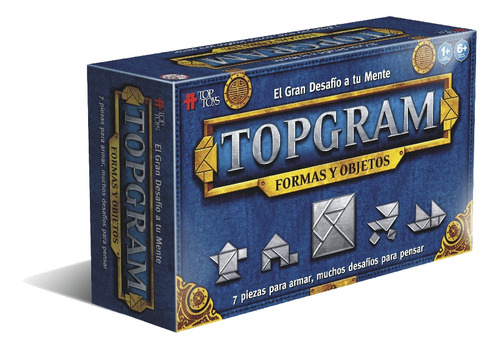 Juego De Ingenio Topgram Formas Y Objetos Top Toys 794