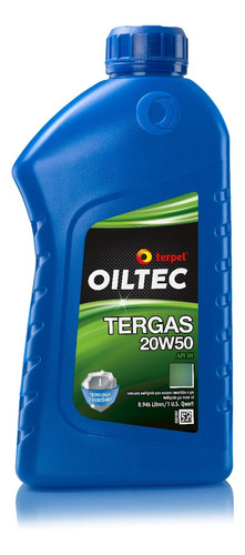 Aceite Motor Terpel Oiltec Tergas 20w50 - 1 Cuarto