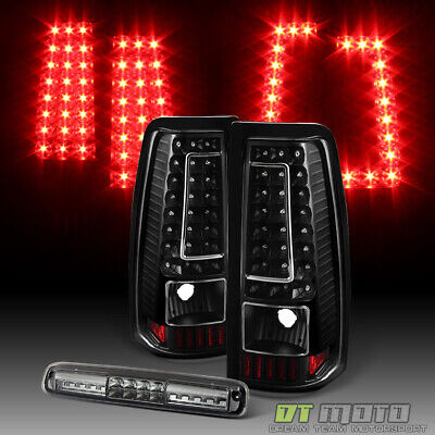 1999-2002 Silverado Sierra  C Shape  Led Tail Lights +le Yyk