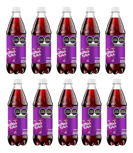 comprar 10 Botellas Refresco Delaware Punch Uva 600ml C\u002Fu