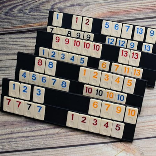 Rummy Cube Game Original, Juego De Rummy Con 4