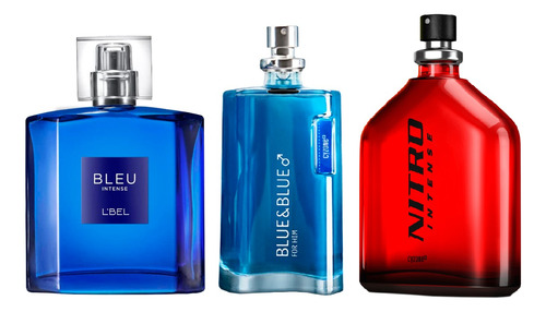 Bleu Intense, Blue & Blue Y Nitro Inten - mL a $164