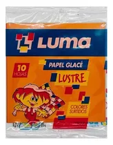 Comprar Papel Glace Luma Color Lustre Taco 10x10 Cm X50 Hjs X1