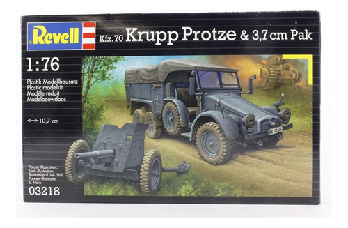 Kfz. 70 Krupp Protze & 3,7cm Pak 1/76  Revell 