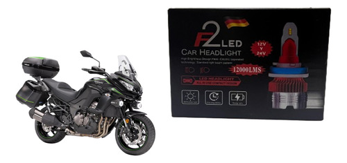 Luz Cree Led Mi2/f2 Kawasaki Versy 1000  (instalación)