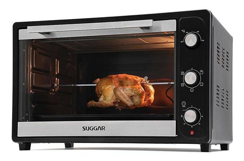 Forno Elétrico 66 Litros Preto Suggar Fe6601pt 127v