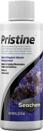 Bacterias Descontaminantes Acuario Seachem Pristine  100 Ml