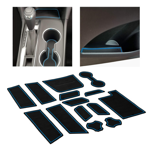 Set Sostenedor Taza Compartimento Para Puerta Chevy Equinox