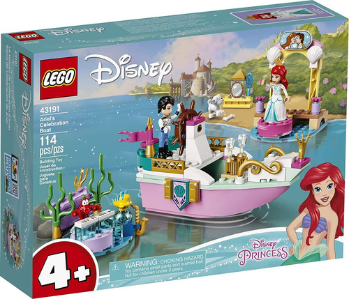 Lego Disney Ariel's Celebration Boat 43191;