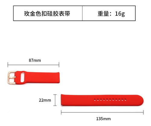 Correa De Reloj For Amazfit Gts / 2 / 2e / Gts2 Mini / Gtr