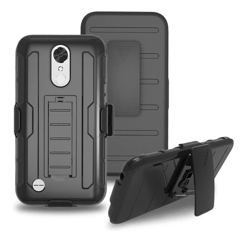 Case Armor LG Stylus 3 2017 - K10 2017 + Sujetador De Correa