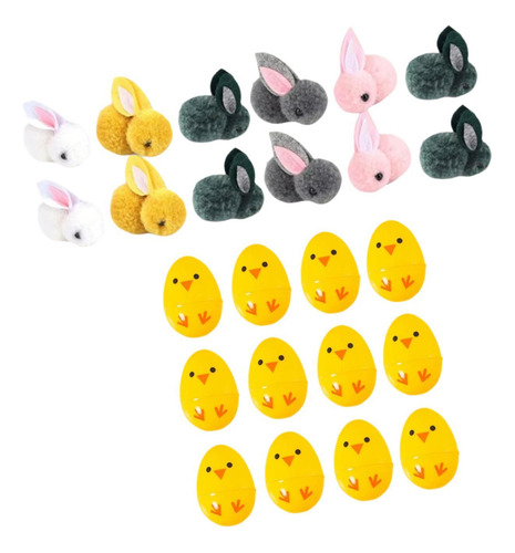 Huevos De Pascua Llenos Canetas De Pascua Con 12 Set