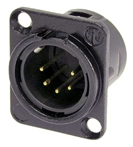 Cable Para Micrófono: Neutrik Nc5md-l-b-1 Xlr Conector De Il
