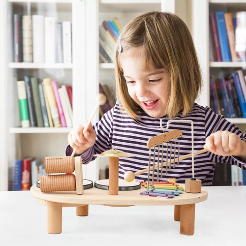 Juego De Batería Para Niños, Juguetes Educativos