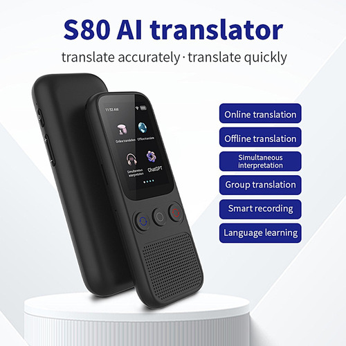 Traductor Instantáneo Sin Wifi Dispositivo Traductor Sin Nec