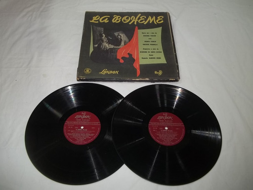 Box Lp Vinil - Puccini - La Boheme