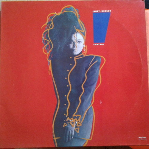 Janet Jackson Control Lp 1986 Vg Jj