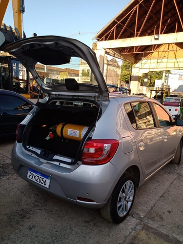 Imagem 4 de 13 de Automovel Renault /sandero 5p Gas/alcool/gnv 2016 Repasse