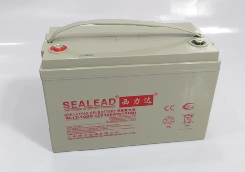 Imagen 1 de 1 de Bateria De Gel 12v 100a Sealed Sistema Solar Paneles Solares
