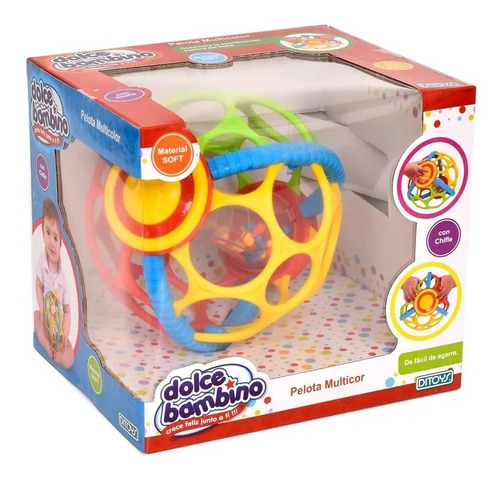 Juego Didactico Pelota Divertida Soft Dolce Bambino Ditoys