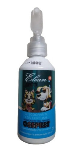 Perfume Para Perros Y Gatos Osspret X 130cm3 Locion Elian