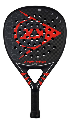 Pala De Pádel Dunlop Sports Aero-star Lite Negro/roja