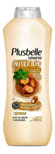 Shampoo Plusbelle Nutricion Creme 1000ml