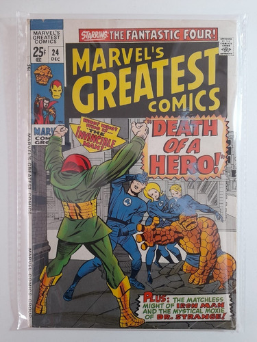 Marvels Greatest Comics Vol.1 #24. Grado (7) Perfectas Condiciones