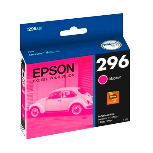 Cartucho Epson T296320 Magenta Xpression Xp231-xp431